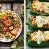 Weekly meal plan ideas: 5 dinners featuring summer veggies, like this Orzo dish at Halfbaked Harvest and stuffed peppers at Dinner at the Zoo